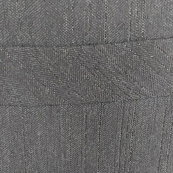 Bisou Bisou Skirt Gray Pencil with Dropped Peplum Flounce Details Qualit… - Picture 3 of 10